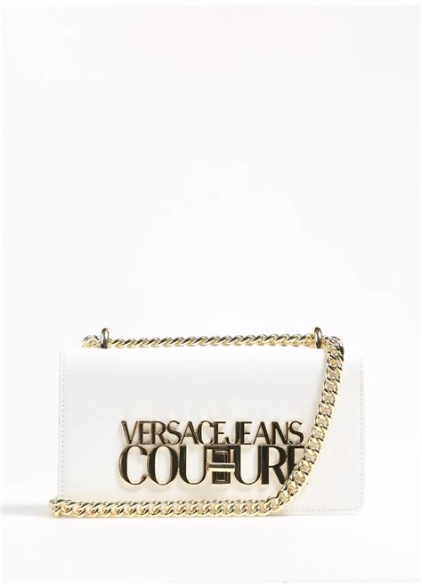 versace jeans couture beyaz çanta|Versace Jeans Couture Çanta Fiyatları ve Modelleri .